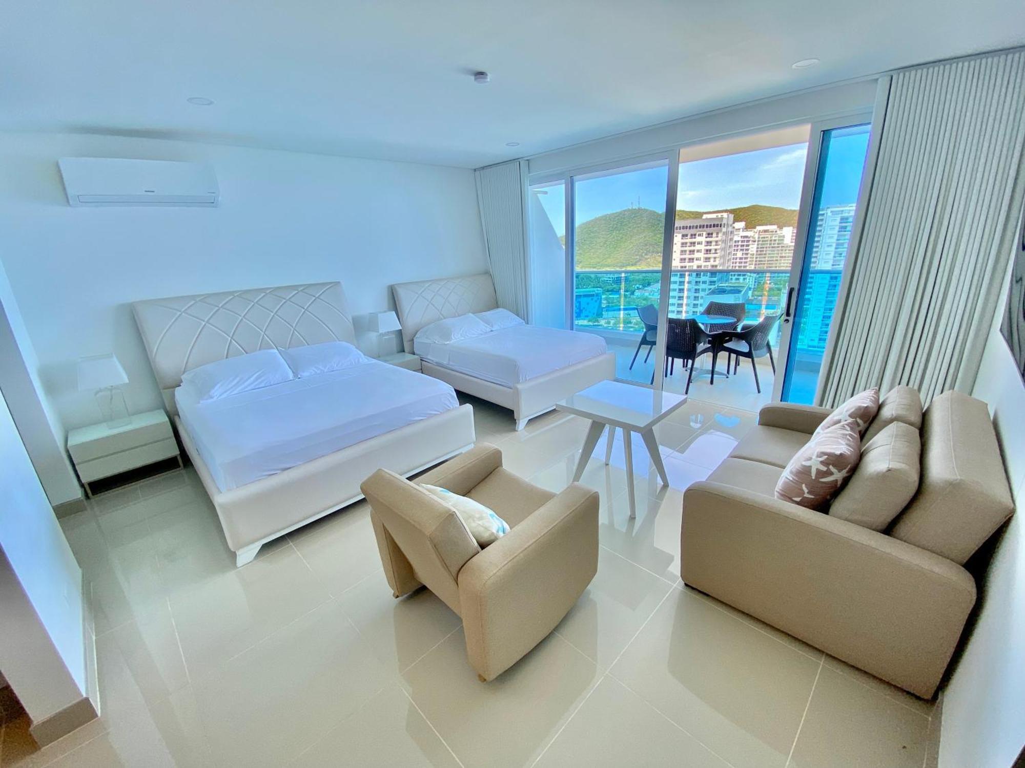 Apartamentos Reserva Del Mar - Frente Al Mar By Soho Santa Marta  Værelse billede